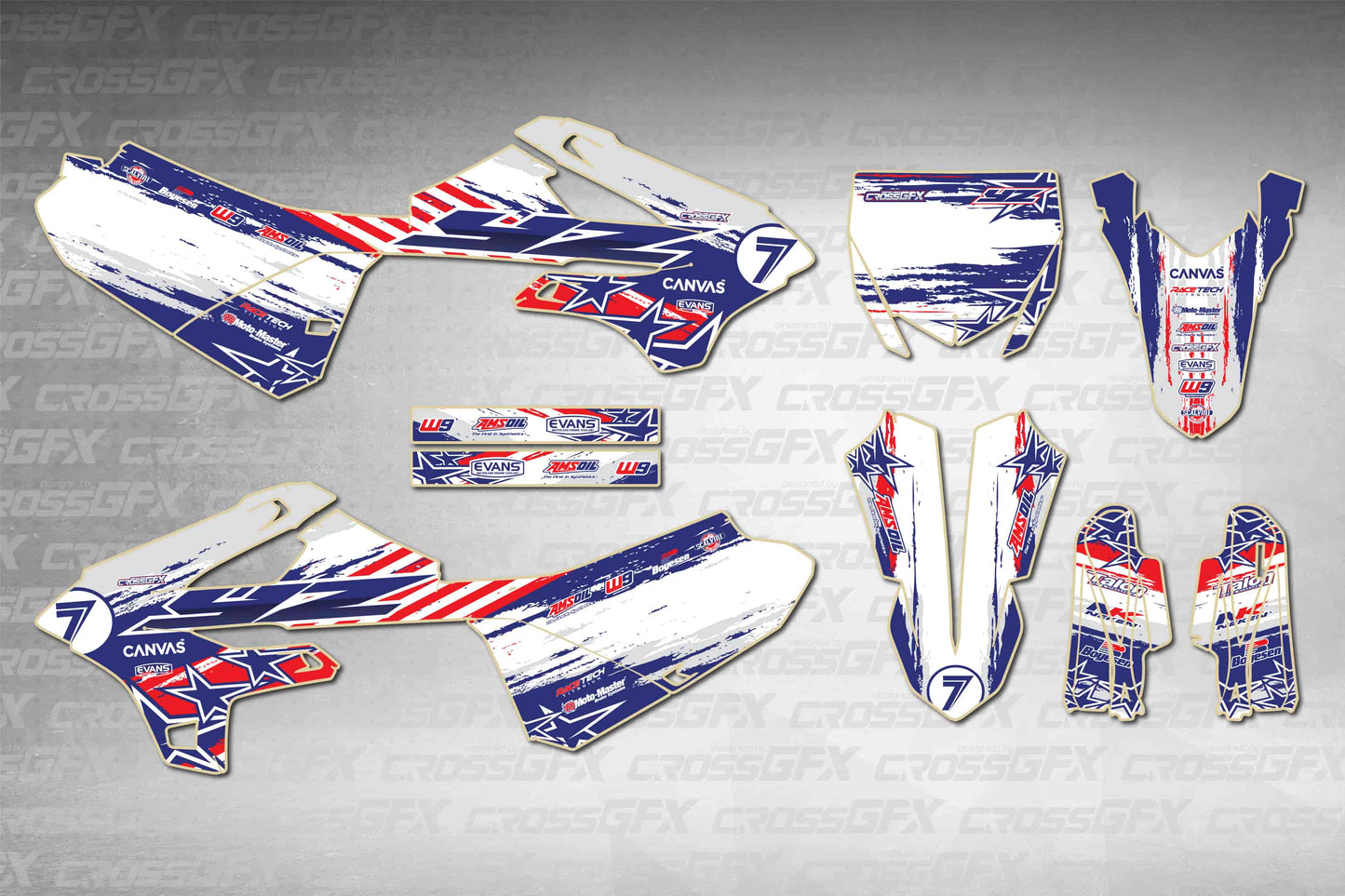 Patriot Graphics Kit for Yamaha YZ 85 2022-2026