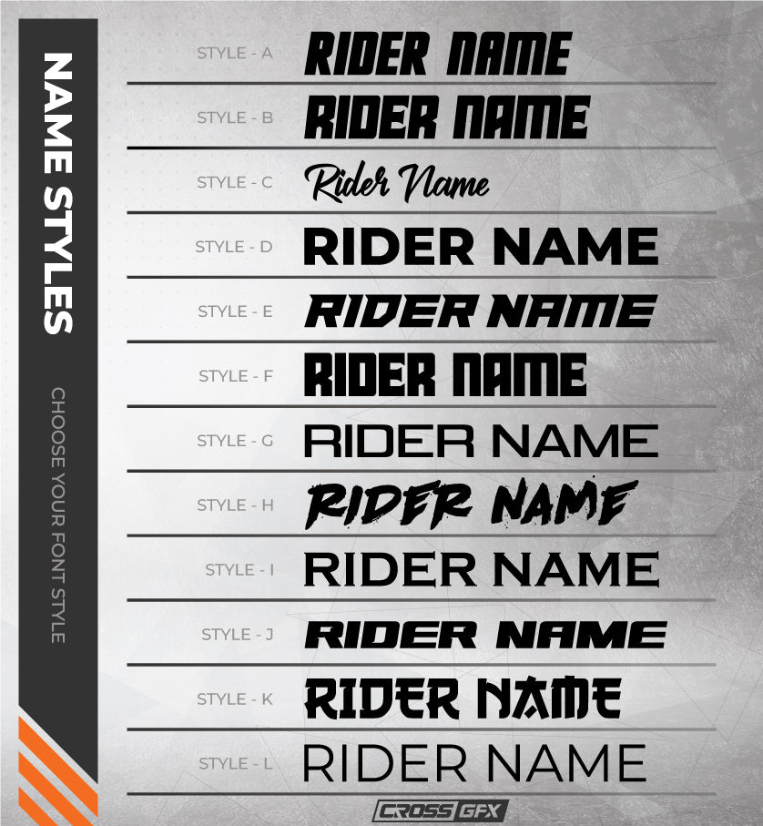 CrossGFX Name Styles for Graphics
