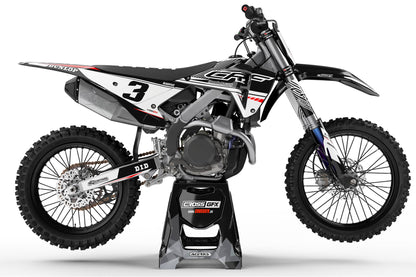 Semi-Custom Sticker Kit 'Force' White Side View
