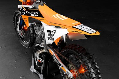 Motocross Graphics for KTM CORD Gray Promo Back View