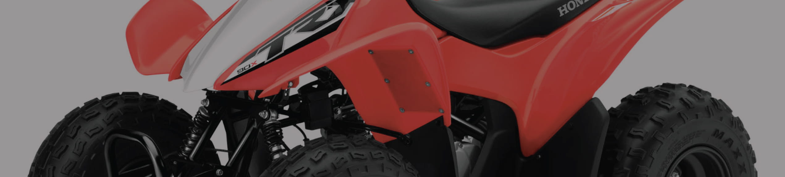 Honda TRX 90 semi-custom graphics kit collection banner.
