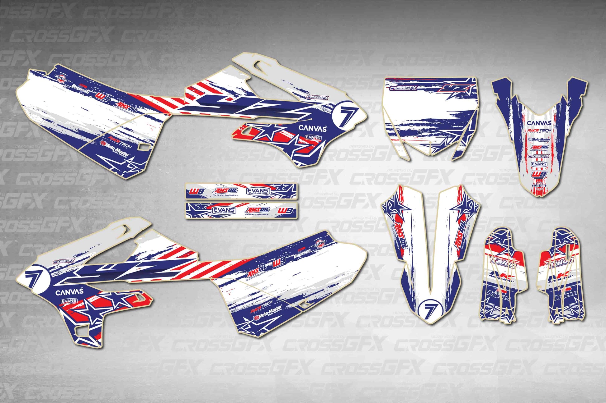 Patriot Graphics Kit for Yamaha YZ 85 2022-2026