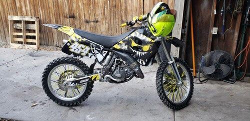 Customer photo of the Suzuki Roar Black kit