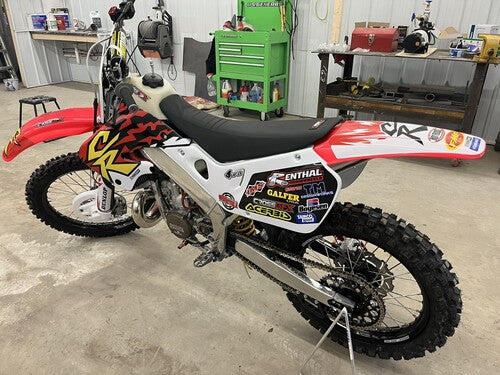 Customer photo of the Honda Retro 97 Red kit